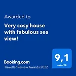 Very Cosy House With Fabulous Sea View!